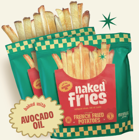 Naked Fries - 4Pack Bundle (Ships Frozen Continental US)